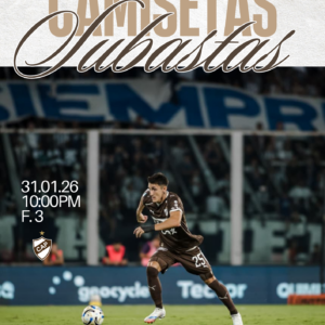 Camiseta Usada en partido vs Talleres Juan Ignacio Saborido