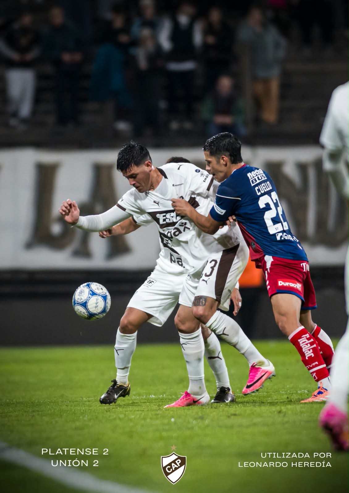 Camiseta Usada en partido vs Union x Leonardo Heredia