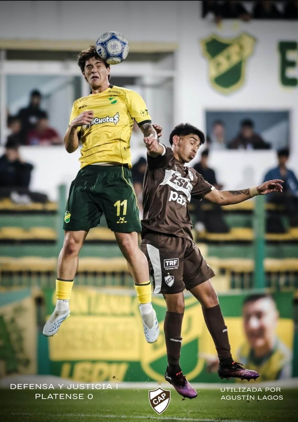 Camiseta Usada en partido vs Defensa y Justicia x Agustin Lagos